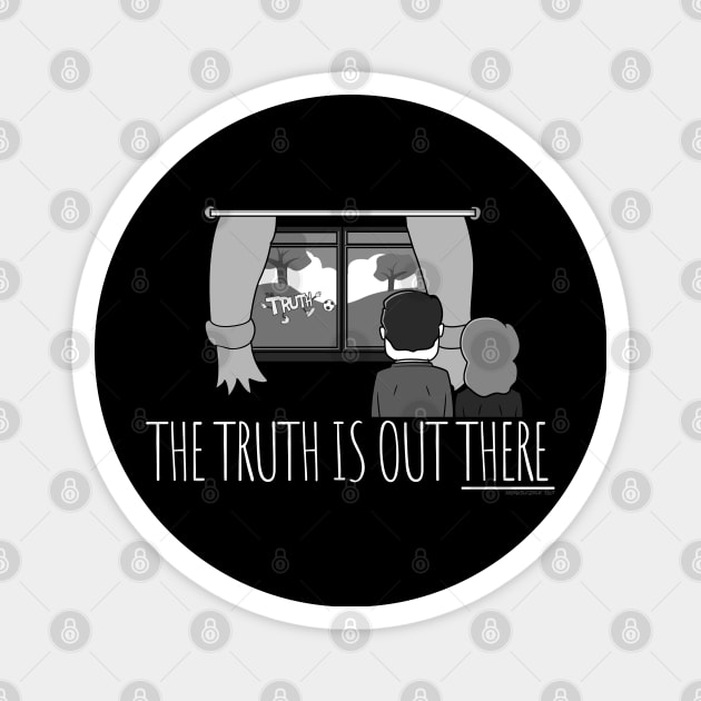 The Truth Is Out There Magnet by NerdShizzle